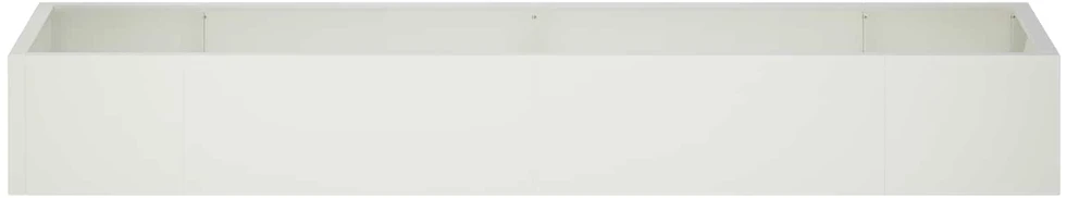Sienelė 8 vnt. 300 x 100 x 30 cm Plienas Balta