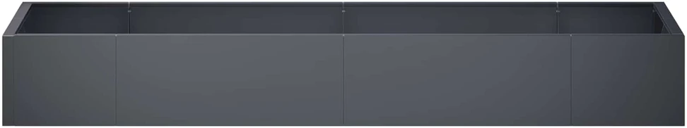 Sienelė 8 vnt. 300 x 100 x 30 cm Plienas Antracito