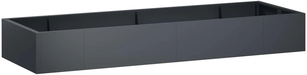 Sienelė 8 vnt. 300 x 100 x 50 cm Plienas Antracito
