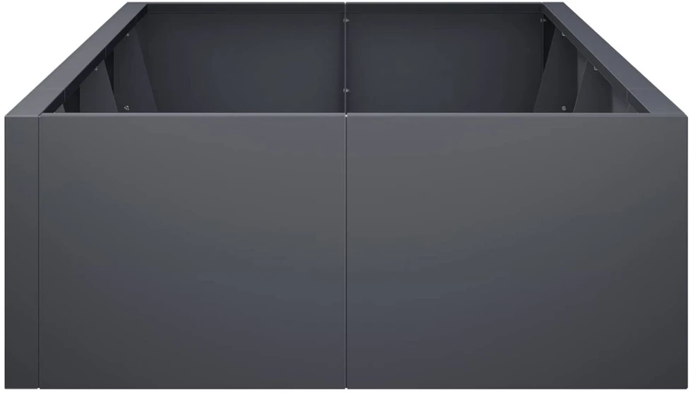 Sienelė 8 vnt. 300 x 100 x 50 cm Plienas Antracito