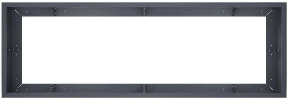 Sienelė 8 vnt. 300 x 100 x 50 cm Plienas Antracito