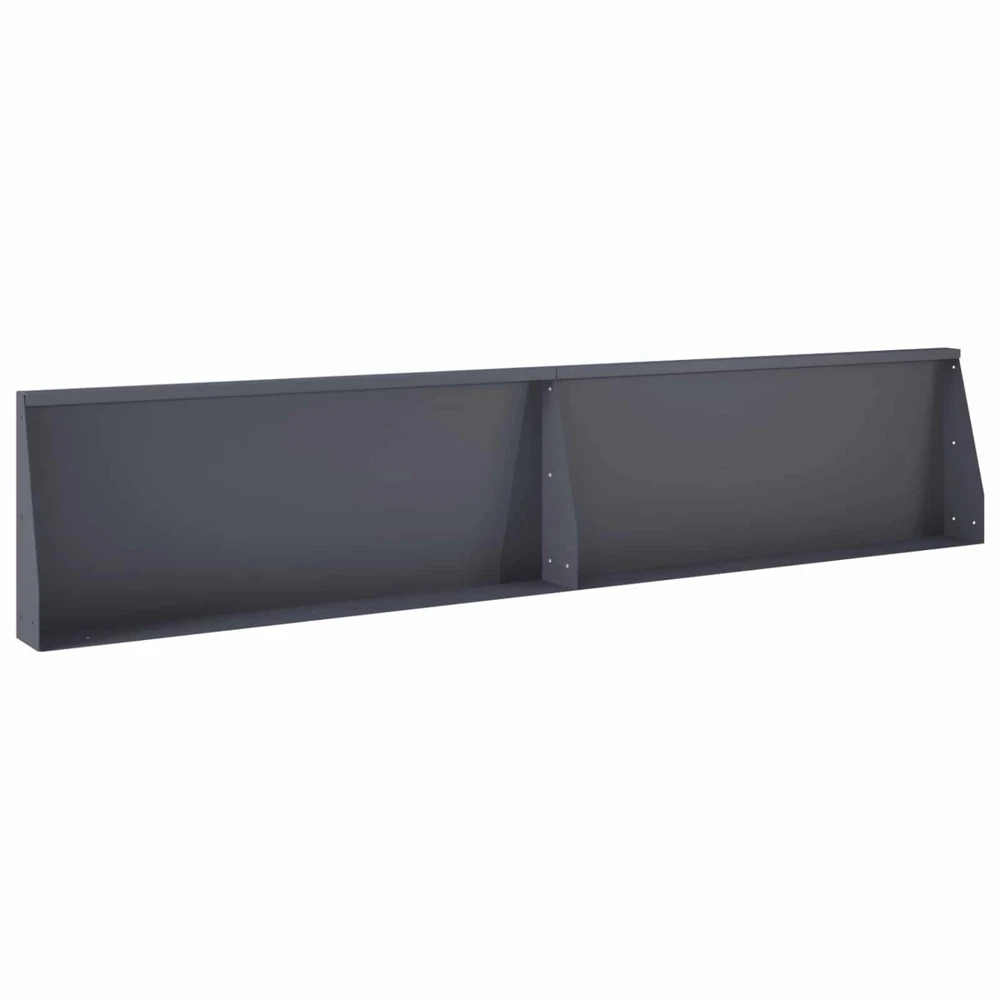 Sienelė 8 vnt. 300 x 100 x 50 cm Plienas Antracito