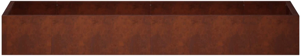Sienelė 8 vnt. 300 x 100 x 50 cm Rūdijanti