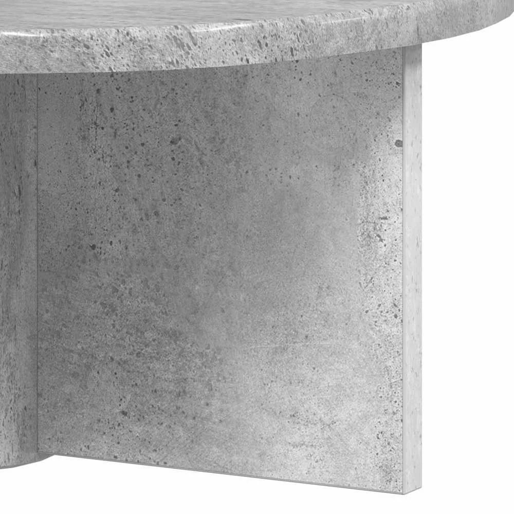 Sieninė lentyna 2 vnt. Betono pilka 38 x 19 x 19 cm