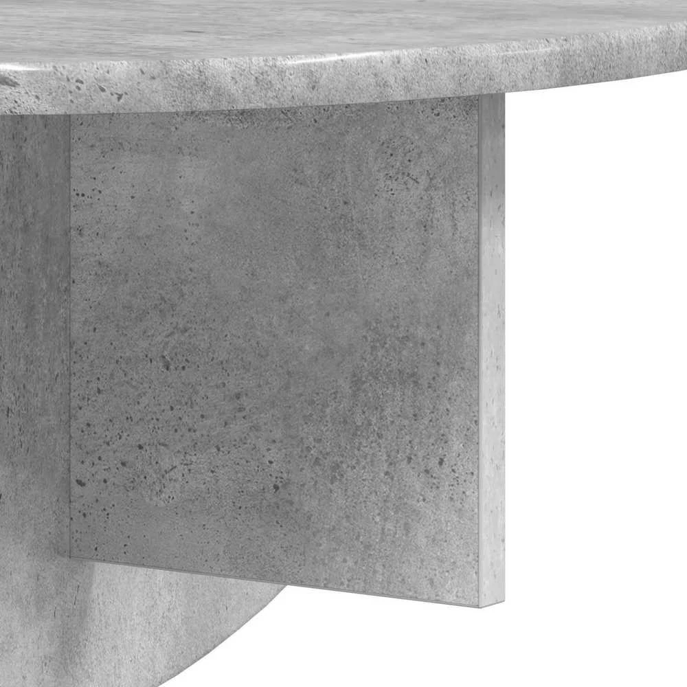Sieninė lentyna 2 vnt. Betono pilka 48 x 24 x 24 cm