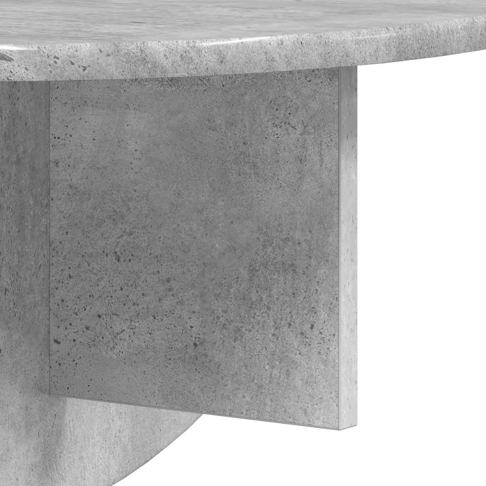 Sieninė lentyna 2 vnt. Betono pilka 48 x 24 x 24 cm