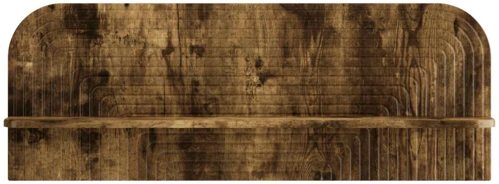 Sieninė lentyna 2 vnt. Dūminio ąžuolo 102 x 13.5 x 37.5 cm