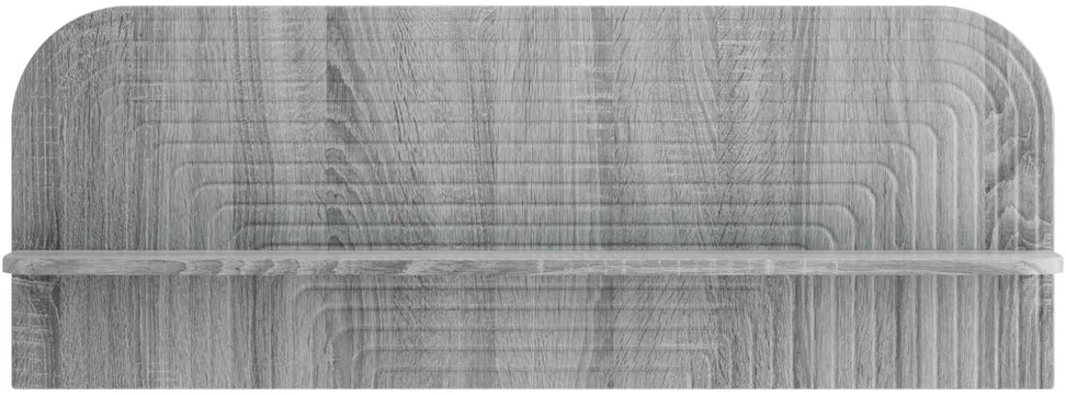 Sieninė lentyna 2 vnt. Pilka Sonoma 102 x 13.5 x 37.5 cm