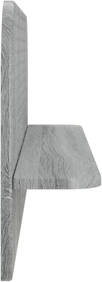 Sieninė lentyna 2 vnt. Pilka Sonoma 102 x 13.5 x 37.5 cm