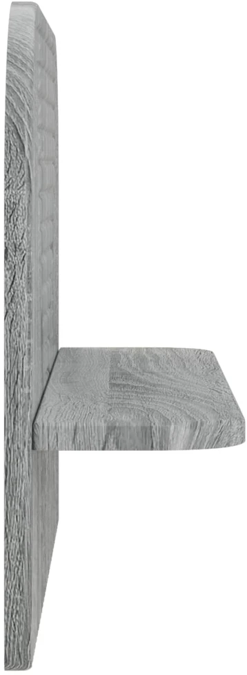 Sieninė lentyna 2 vnt. Pilka Sonoma 60 x 13.5 x 37.5 cm
