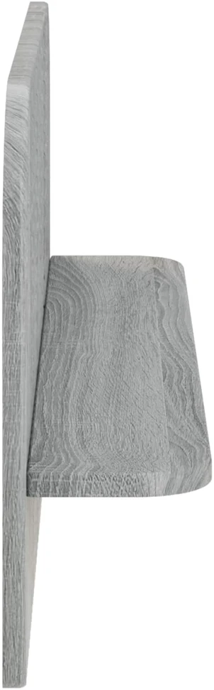 Sieninė lentyna 2 vnt. Pilka Sonoma 80,5 x 13,5 x 37,5 cm