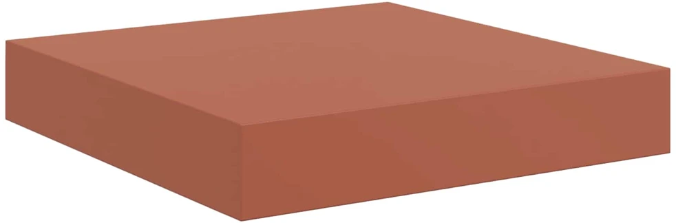 Sieninė lentyna 2 vnt. Raudona 23 x 23,5 x 3,8 cm