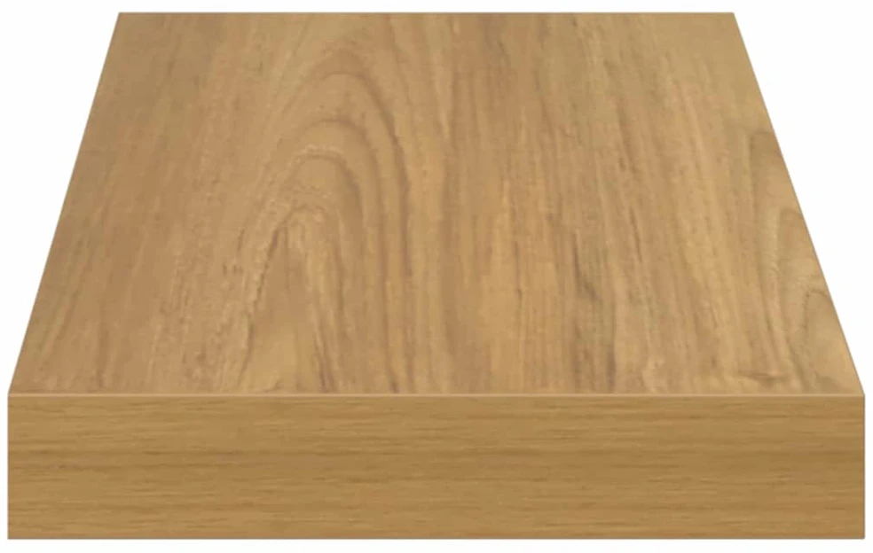 Sieninė lentyna 2 vnt. Ruda 40 x 23,5 x 3,8 cm Apdirbta mediena
