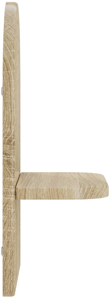 Sieninė lentyna 2 vnt. Sonoma ąžuolas 23 x 13.5 x 37.5 cm