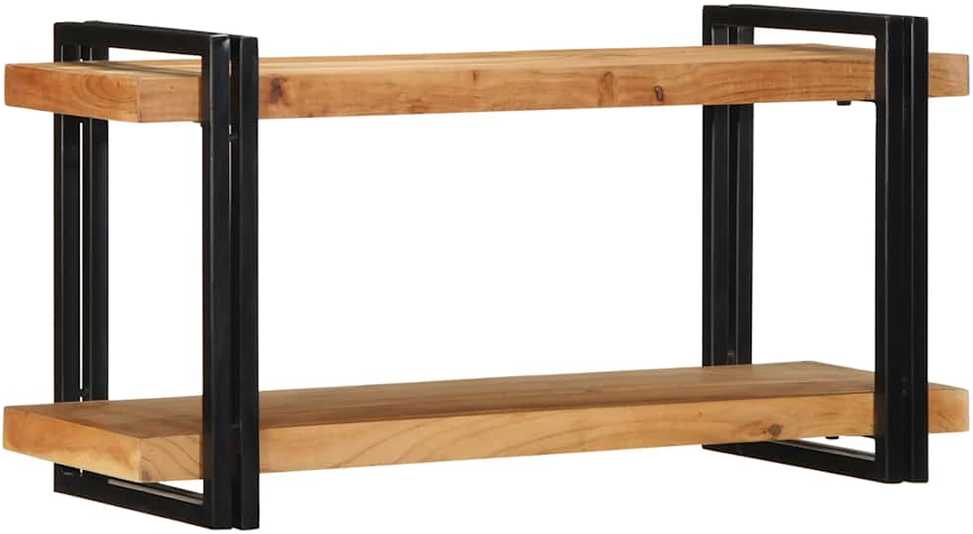 Sieninė lentyna, 90x33x45cm, akacijos medienos masyvas