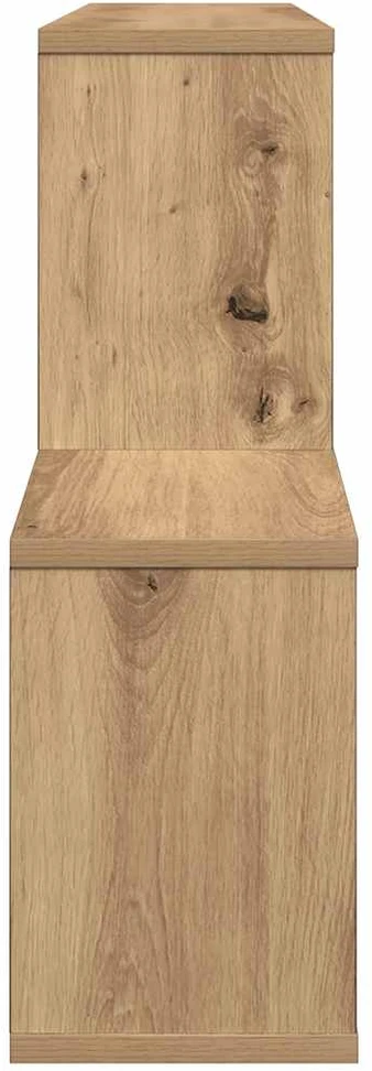 Sieninė lentyna, artisano ąžuolo, 100x18x53cm, MDP