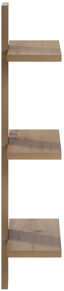 Sieninė lentyna Artisano ąžuolo 30 x 13,5 x 64,5 cm