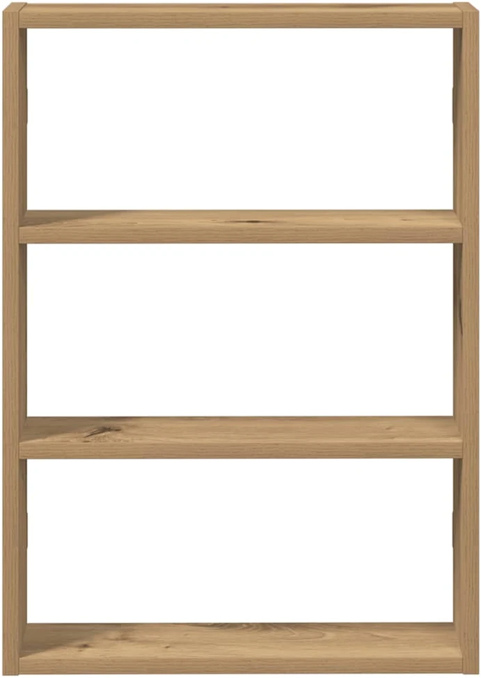 Sieninė lentyna, artisano ąžuolo, 43x9x60cm, apdirbta mediena
