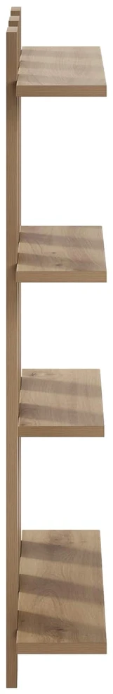 Sieninė lentyna Artisano ąžuolo 61 x 13,5 x 88 cm