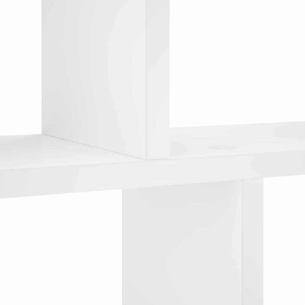 Sieninė lentyna Balta 100 x 17 x 45.5 cm Apdirbta mediena