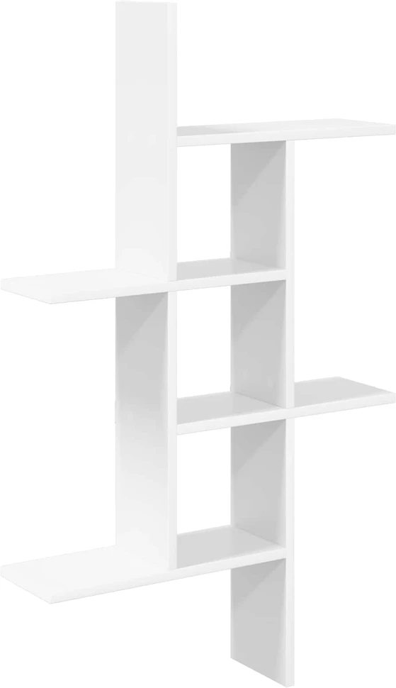Sieninė lentyna Balta 61 x 15 x 102 cm Apdirbta mediena