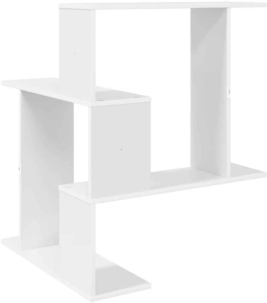 Sieninė lentyna Balta 67 x 67 x 87 cm Apdirbta mediena