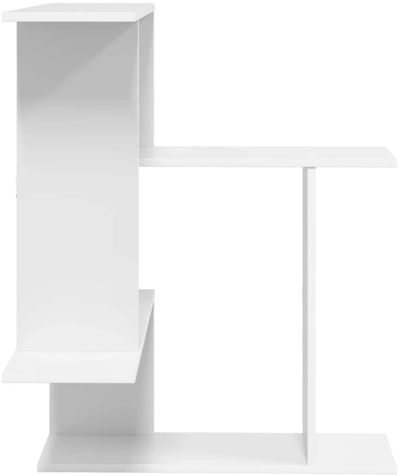 Sieninė lentyna Balta 67 x 67 x 87 cm Apdirbta mediena