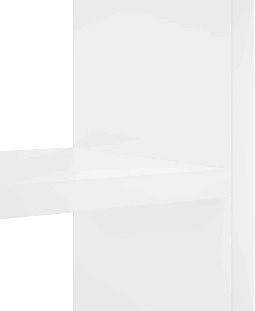 Sieninė lentyna Balta 78.5 x 17 x 45 cm Apdirbta mediena