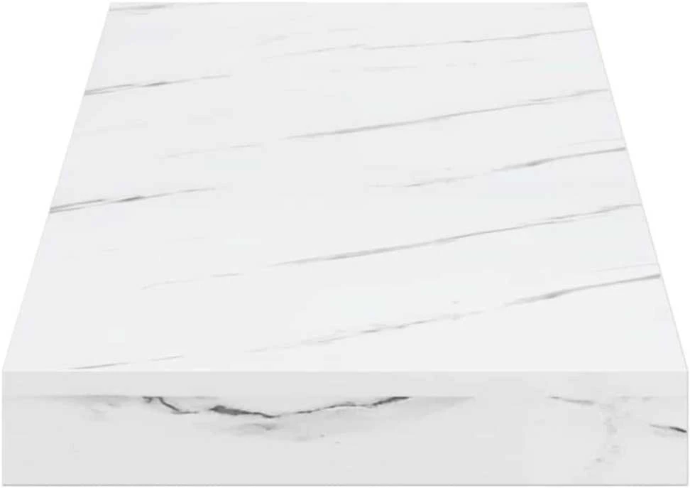 Sieninė lentyna Sieninis Balti marmuro 60 x 23,5 x 3,8 cm