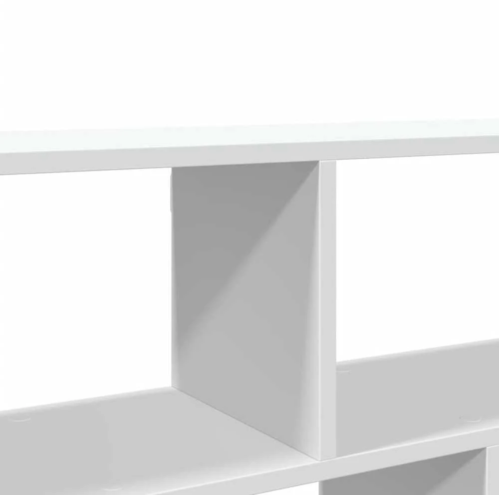 Sieninė lentyna, baltos spalvos, 100x25x50cm, apdirbta mediena