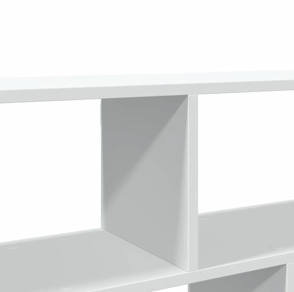 Sieninė lentyna, baltos spalvos, 100x25x50cm, apdirbta mediena