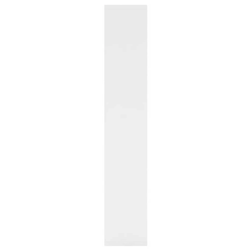 Sieninė lentyna, baltos spalvos, 36x16x90cm, apdirbta mediena