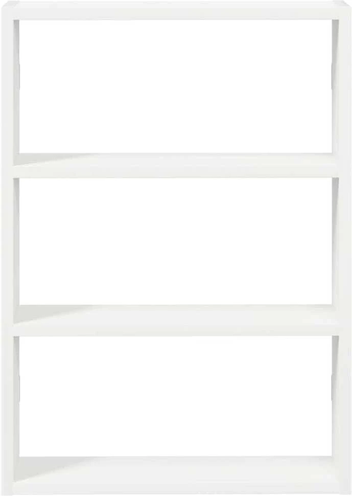 Sieninė lentyna, baltos spalvos, 43x9x60, apdirbta mediena