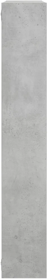 Sieninė lentyna Betono pilka 103 x 17 x 102 cm Apdirbta mediena