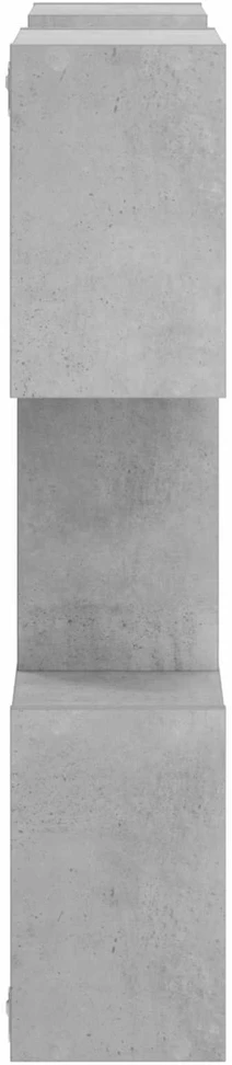 Sieninė lentyna Betono pilka 103 x 17 x 80 cm Apdirbta mediena