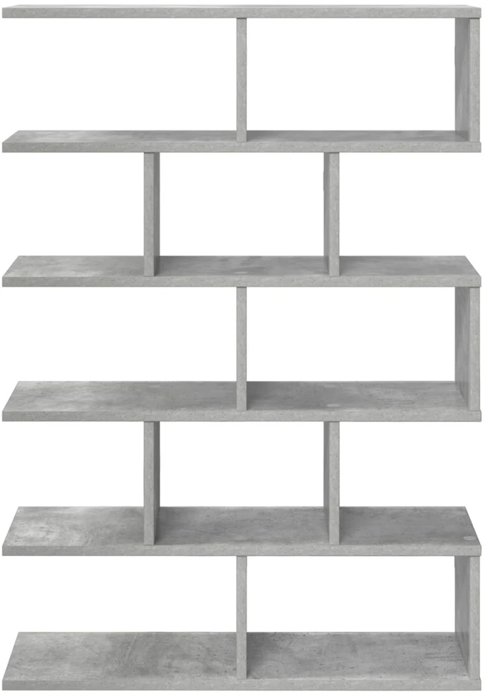 Sieninė lentyna Betono pilka 70 x 20 x 100 cm Apdirbta mediena