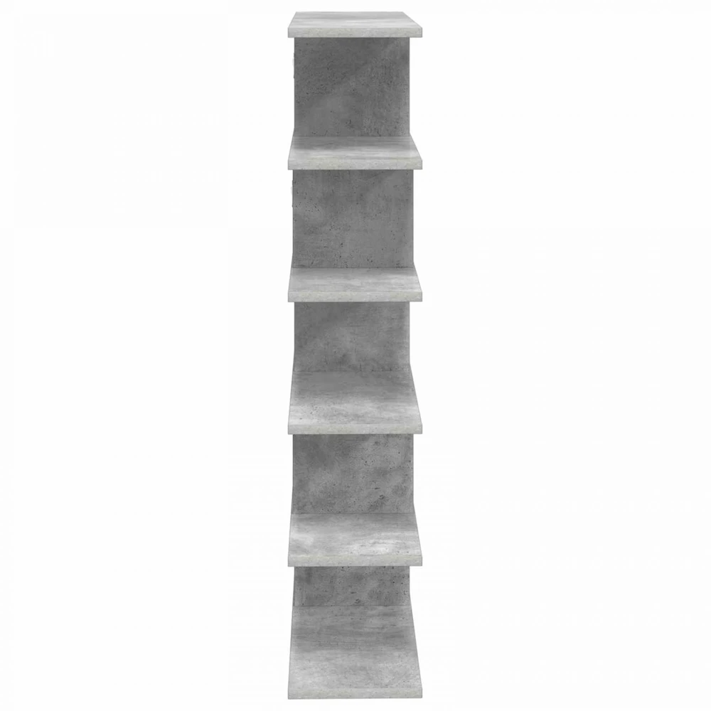 Sieninė lentyna Betono pilka 70 x 20 x 100 cm Apdirbta mediena