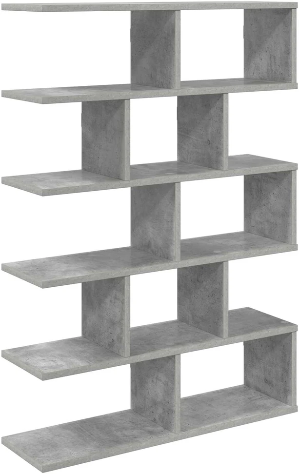 Sieninė lentyna Betono pilka 70 x 20 x 100 cm Apdirbta mediena