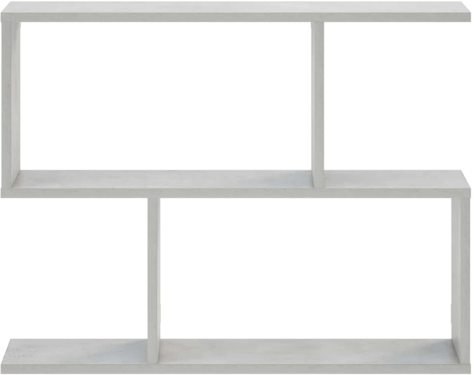 Sieninė lentyna Betono pilka 72 x 17 x 55.5 cm Apdirbta mediena