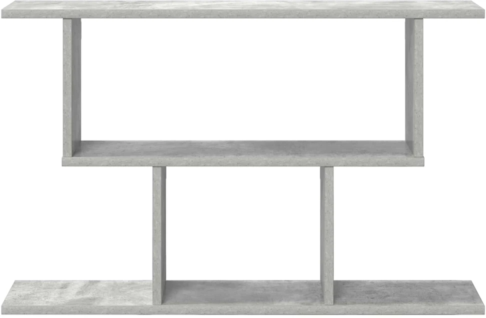 Sieninė lentyna Betono pilka 80 x 15 x 50,5 cm Apdirbta mediena