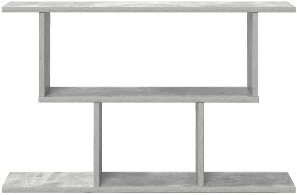 Sieninė lentyna Betono pilka 80 x 15 x 50,5 cm Apdirbta mediena
