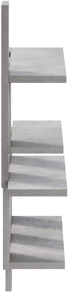 Sieninė lentyna Betono pilka 85 x 13,5 x 73,5 cm