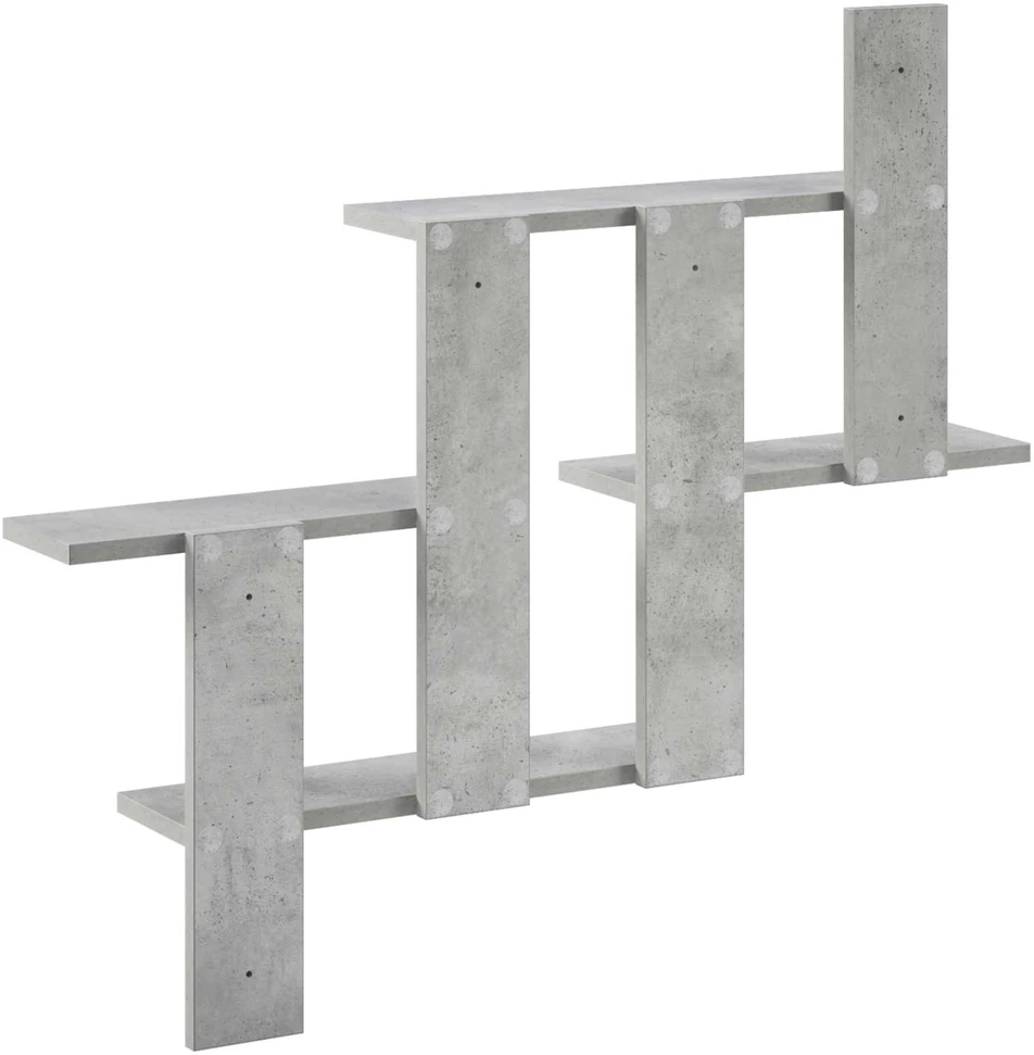 Sieninė lentyna Betono pilka 85 x 13,5 x 73,5 cm