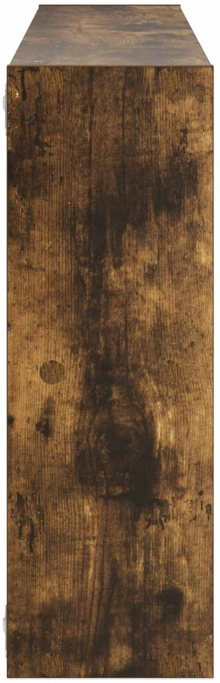 Sieninė lentyna Dūminio ąžuolo 102 x 17 x 50 cm