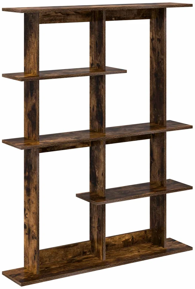 Sieninė lentyna Dūminio ąžuolo 102 x 20 x 130 cm