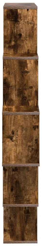 Sieninė lentyna Dūminio ąžuolo 120 x 20 x 136 cm
