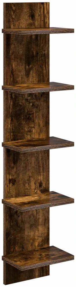 Sieninė lentyna Dūminio ąžuolo 22 x 15 x 100 cm