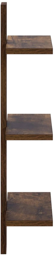 Sieninė lentyna Dūminio ąžuolo 30 x 13.5 x 64.5 cm