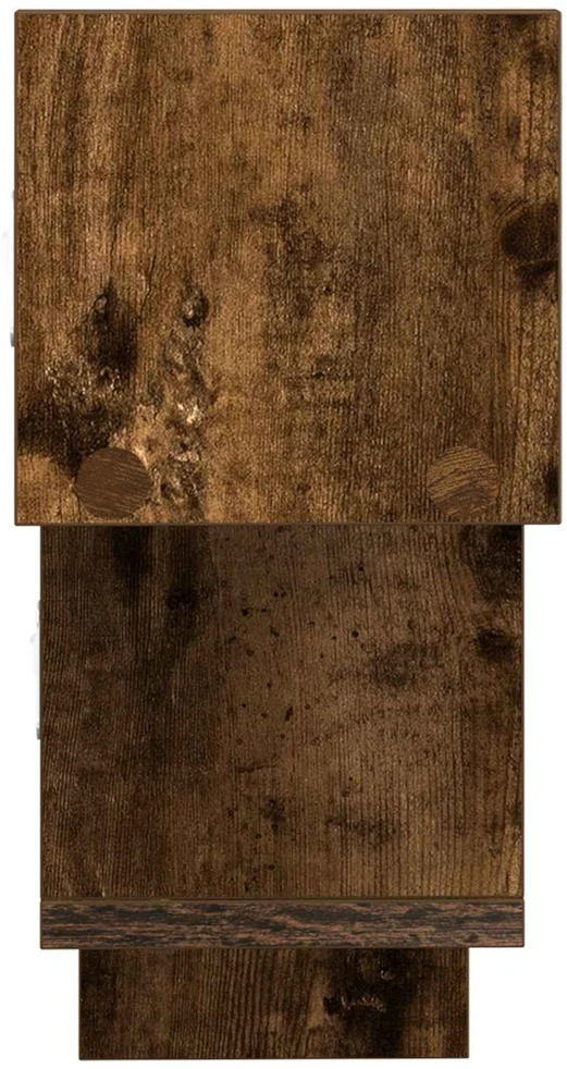 Sieninė lentyna Dūminio ąžuolo 48 x 15 x 42 cm Apdirbta mediena