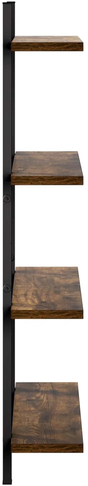 Sieninė lentyna Dūminio ąžuolo 60.5 x 13.5 x 80.5 cm
